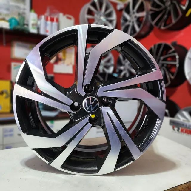 Rodas Venetto Vw X Aro Gol Voyage Saveiro Carros Vans E