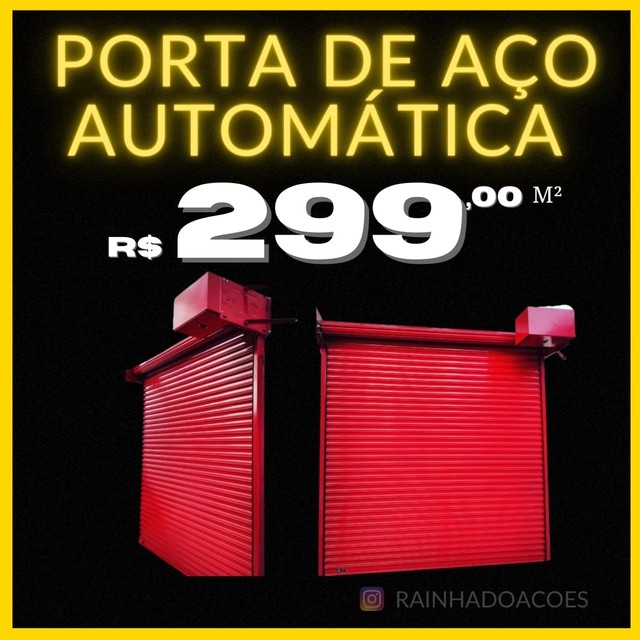 Porta De Aco Automatica No Brasil