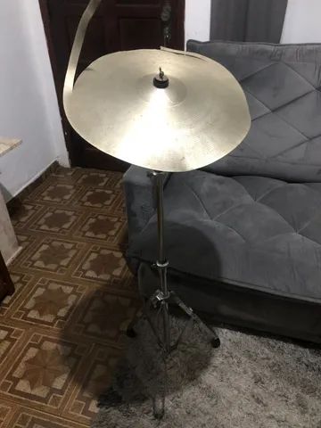 Estante Pedestal Ferragem Para Pratos Bateria Instrumentos