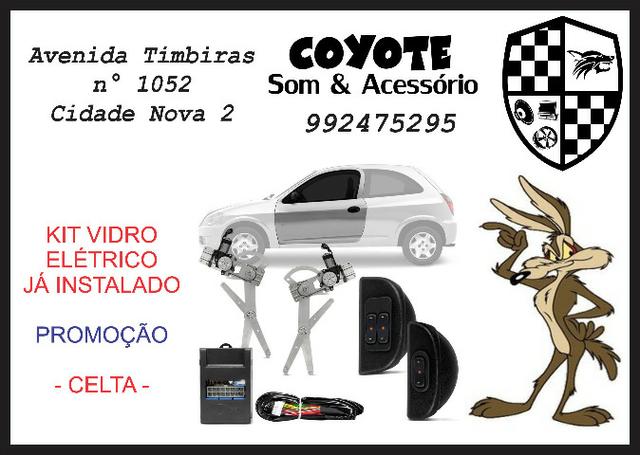 Kit vidro elétrico celta
