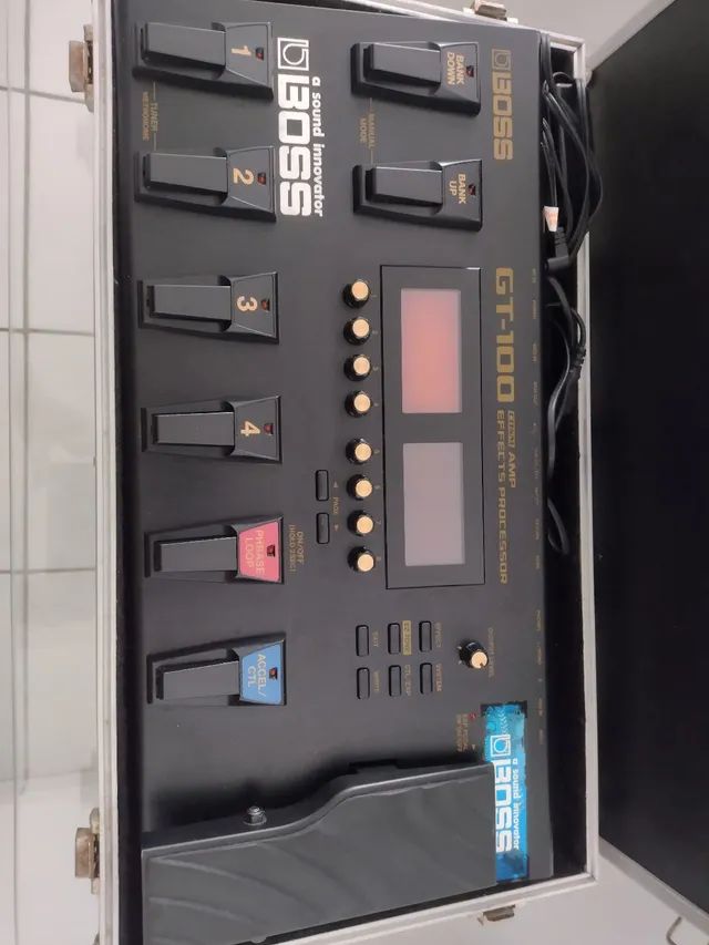 Pedaleira Boss Gt Fonte Case Instrumentos Musicais Nova