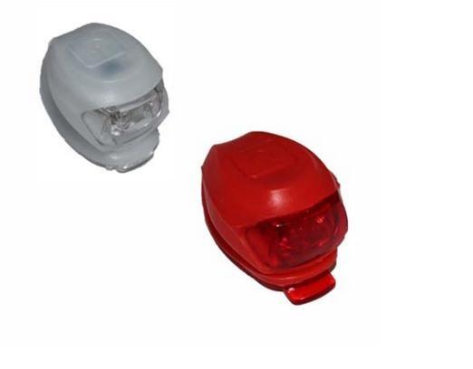 Kit farol + pisca elleven de silicone