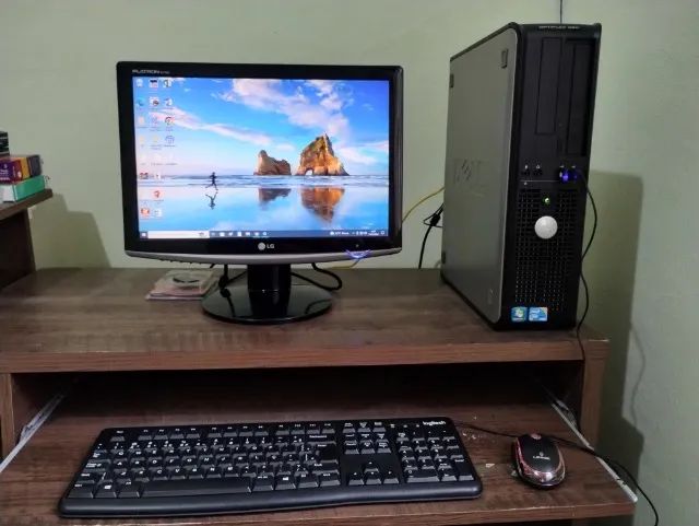 Pc Dell Optiplex Processador Core Duo Hd Gb Gb Ram Ddr Gb