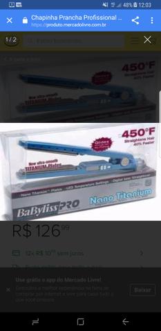 Chapinha Da Nano Titânio Original