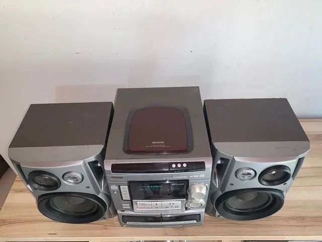 Mini System Aiwa Nsx S Rms Leia Descri O Aparelhos De Som