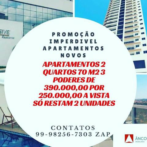 Promoção imperdível! Apartamentos novos