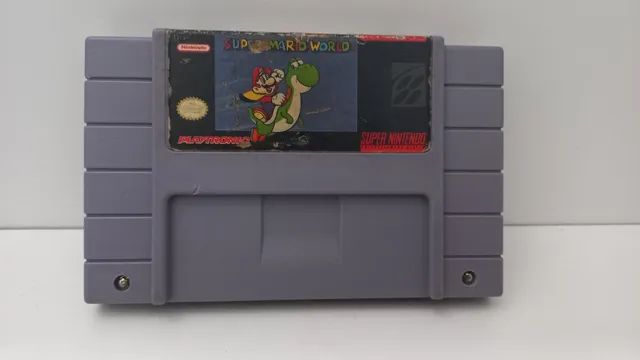 Cartucho Super Mario World No Brasil