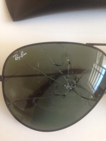 lente ray ban quebrada lente ray ban quebrada