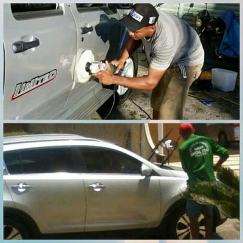 Trabalho com lavagem à domicílio