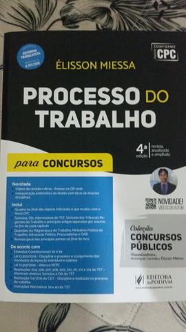 Livro Processo do Trabalho para Concurso