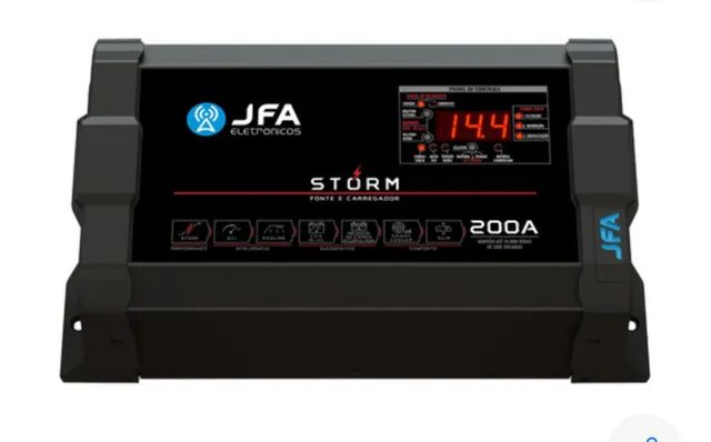 Fonte Automotiva Jfa A Storm Volt Metro Digital Mono V Carros