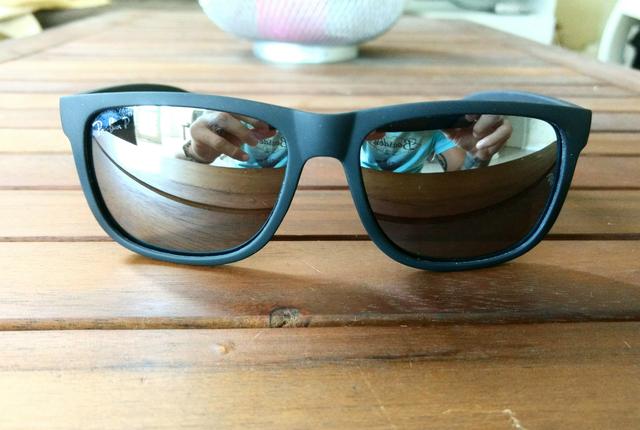 ray ban justin lente prata ray ban justin lente prata