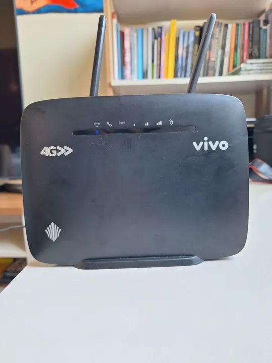 Modem Roteador Blackbox Blu Castle Wi Fi G Vivo Preto Internet G Em