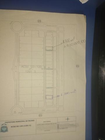 Lote comercial frente para Av. Teotônio Segurado Sul