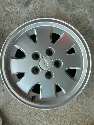 Roda Aro 15 GM Opala Diplomata Prata 5X114 Jogo Novas Carros Vans E