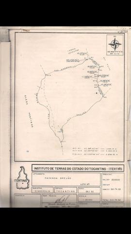 Vende-se fazendo no Estado do Tocantins, município de Dianópolis