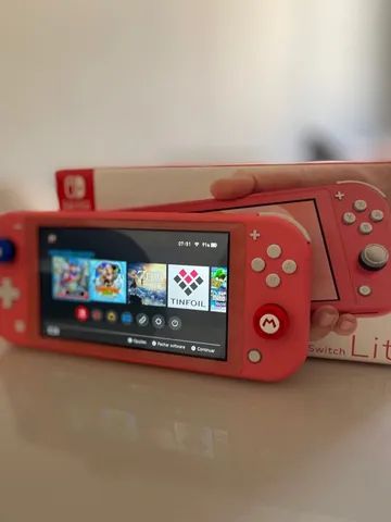 NINTENDO SWITCH LITE Desbloqueado Consoles de Vídeo Game Chácara