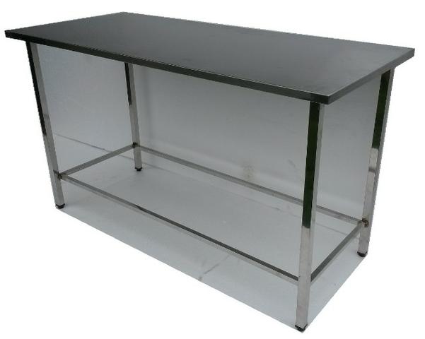 Mesa Inox 1500x650 Sem Paneleiro
