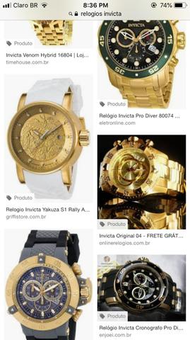 Vendo Relogios INVICTA ORIGINAL