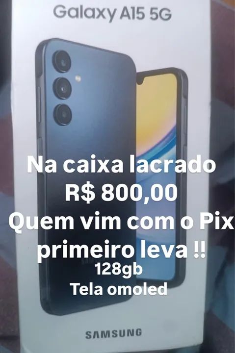 Galaxy A15 5G Celulares E Smartphones Barra Do Jucu Vila Velha