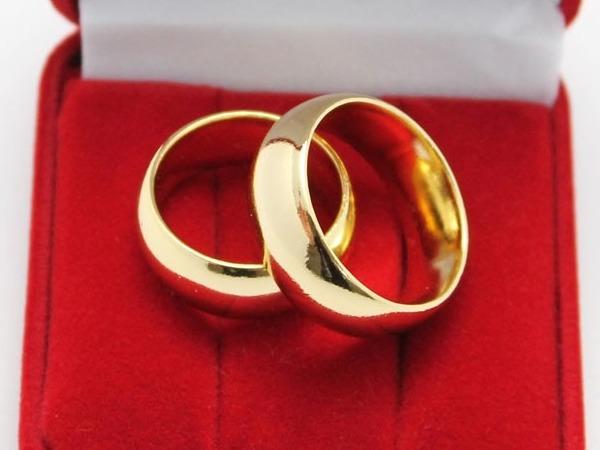 Par Alianças (Nota 10) Para Noivado e Casamento em Moedas Antigas 120,00