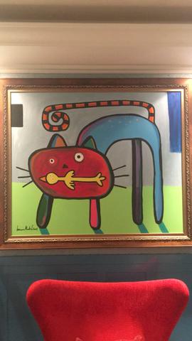 Pintura em Tela do artista Luciano Martins