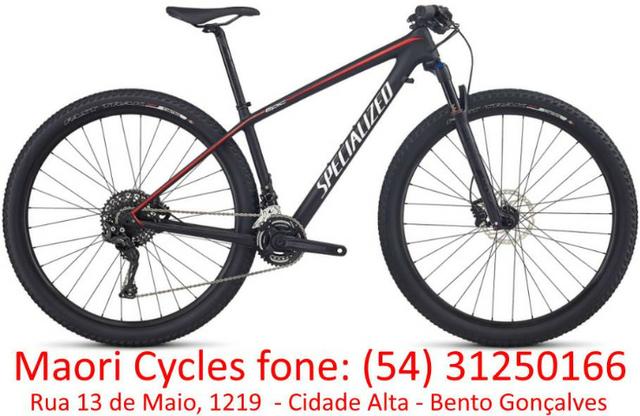 Specialized 29 Epic HT Comp Carbono 2017, tamanho XS, estado de nova
