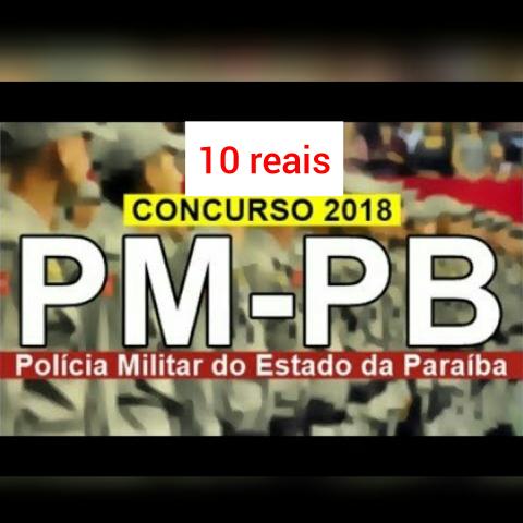 Apostila para Concurso PMPB e CBMPB, valor: 10 reais