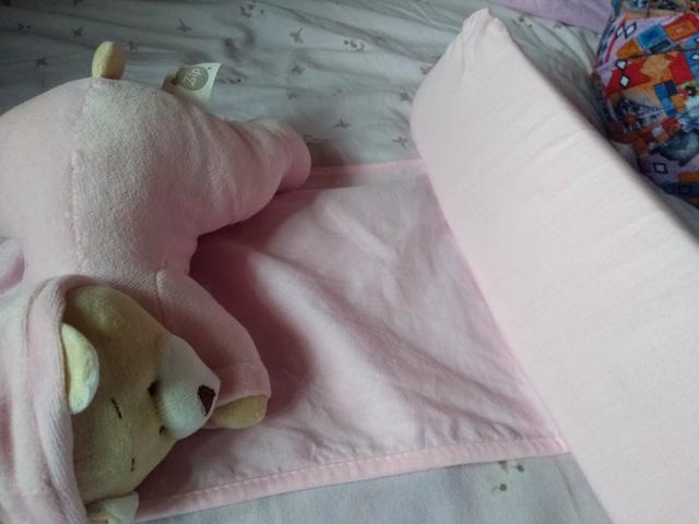 Rolinho pra dormi com ursinho