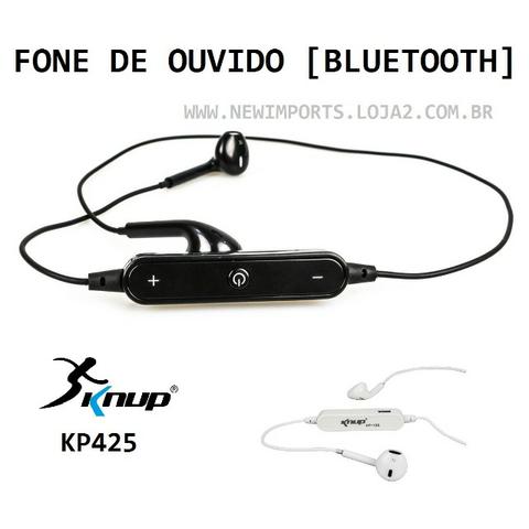 Fone de Ouvido ( Bluetooth ) Knup Sport