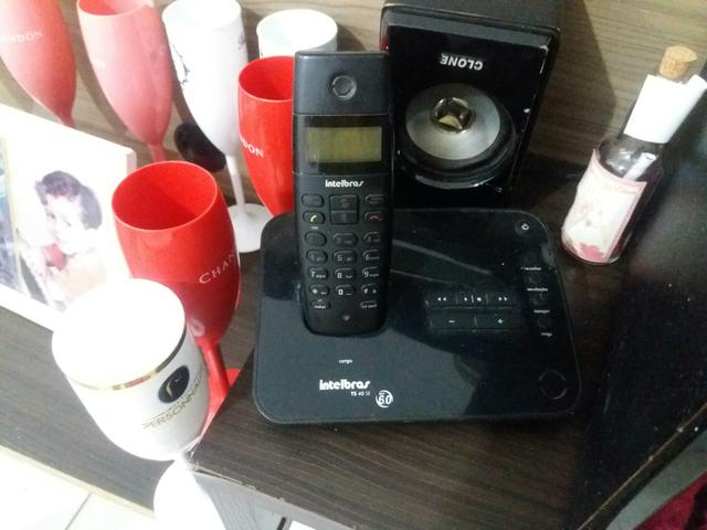 Telefone sem fio com Secretária eletrônica