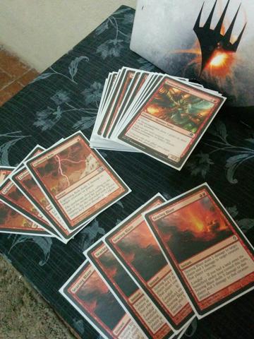 Deck de magic. Mono red burn