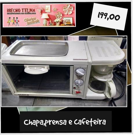 Forninho,chapa e cafeteira