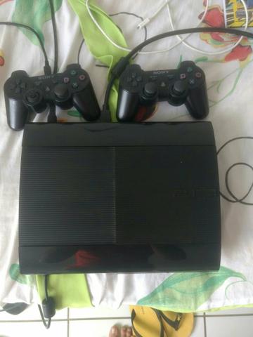 PS3 super slim com jogos, preço a negociar