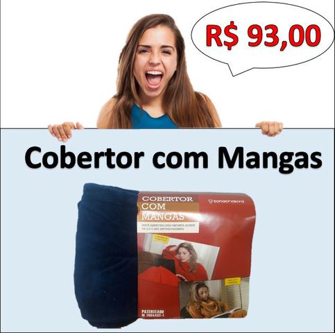 Cobertor com mangas