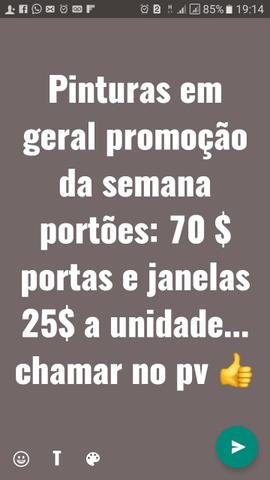 PINTURAS EM GERAL (Paraíso , Palmas e região)