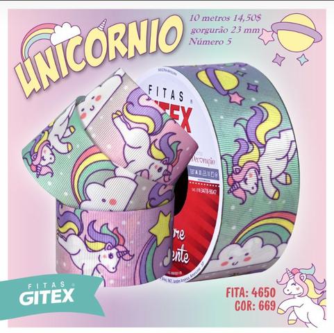 Infantil unicórnio fita de gorgurão
