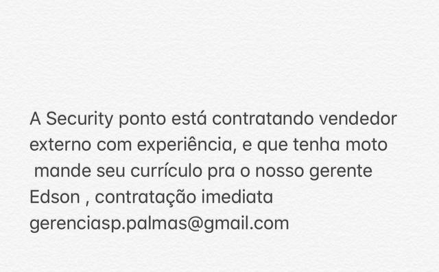 Contratando vendedor externo