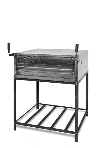 Forno A Gás com Pedras Refratáriais Med, Int, 95x95x25
