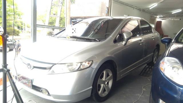 Honda Civic Lxs 1.8 Flex Automatico Completo Novissimo