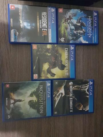 Vendo jogos de ps4