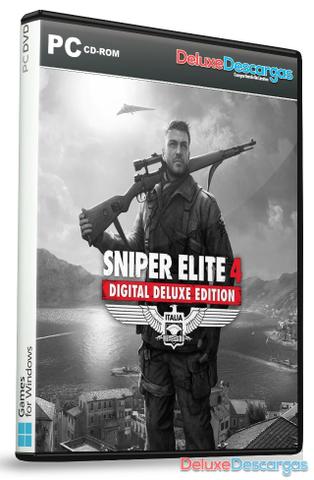 Sniper Elite 4 Deluxe Edition Pc e Notebook Mídia Dvd