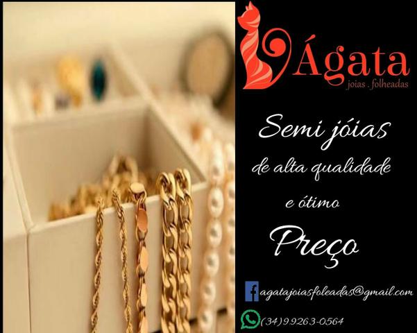 Ágata semi jóias