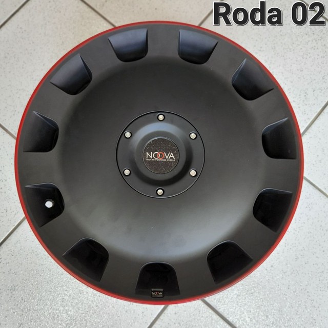 2 Unidades Roda Marca Noova Nv 12 Aro 18 Nova Carros Vans E