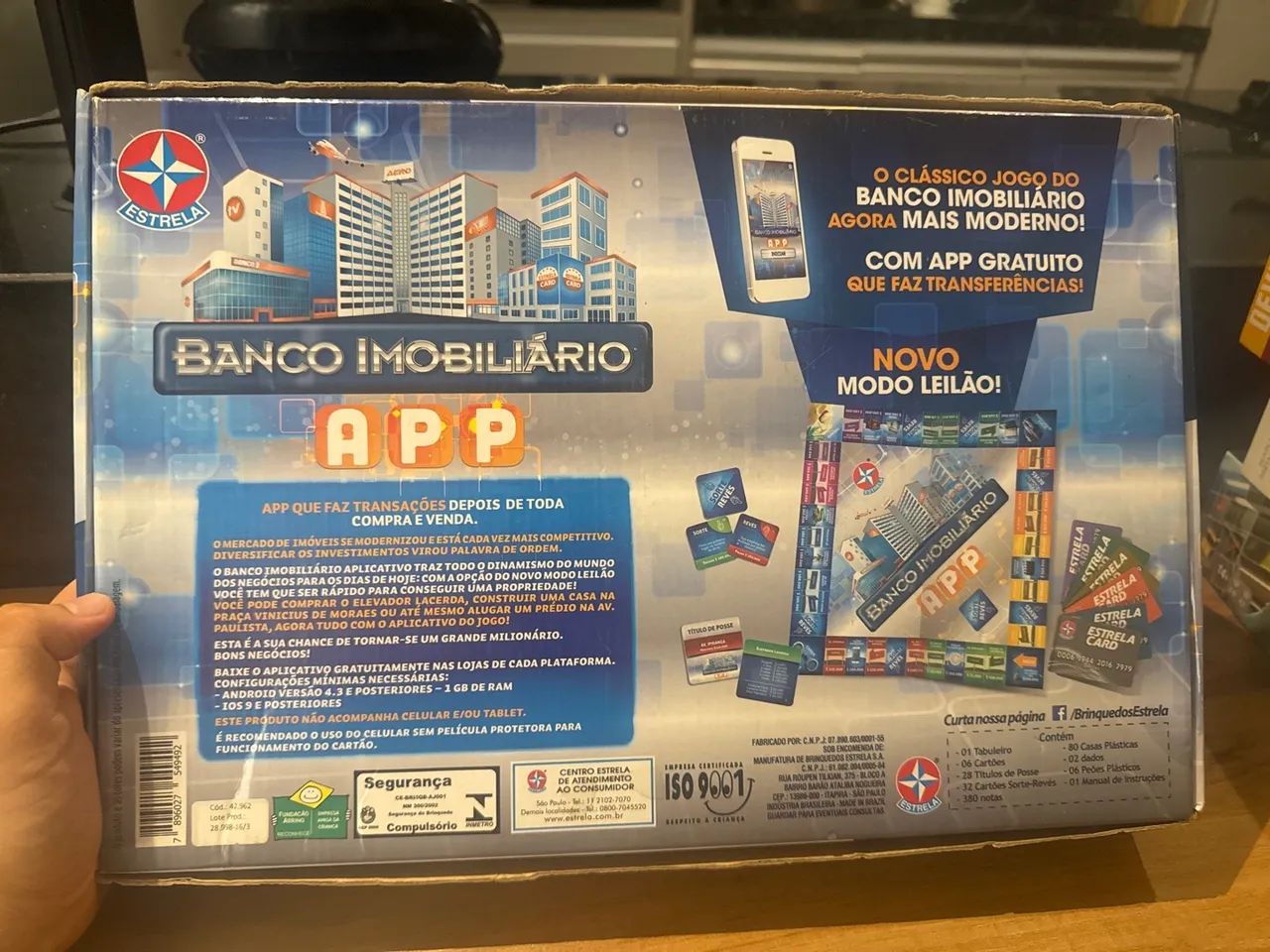 Jogo de tabuleiro Banco Imobiliário App Hobbies e coleções Torre