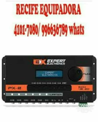 Processador de audio expert px2 novo f:996636789