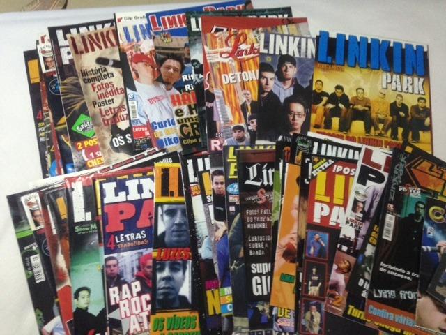 Lote revistas Linkin Park