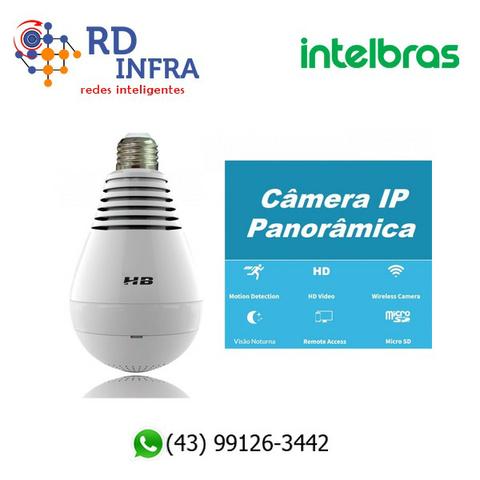 Câmera Lâmpada Ip Espiã