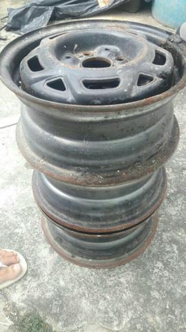 Vendo 3 aro 13 de ferro do monza