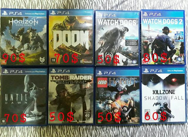 Jogos ps4